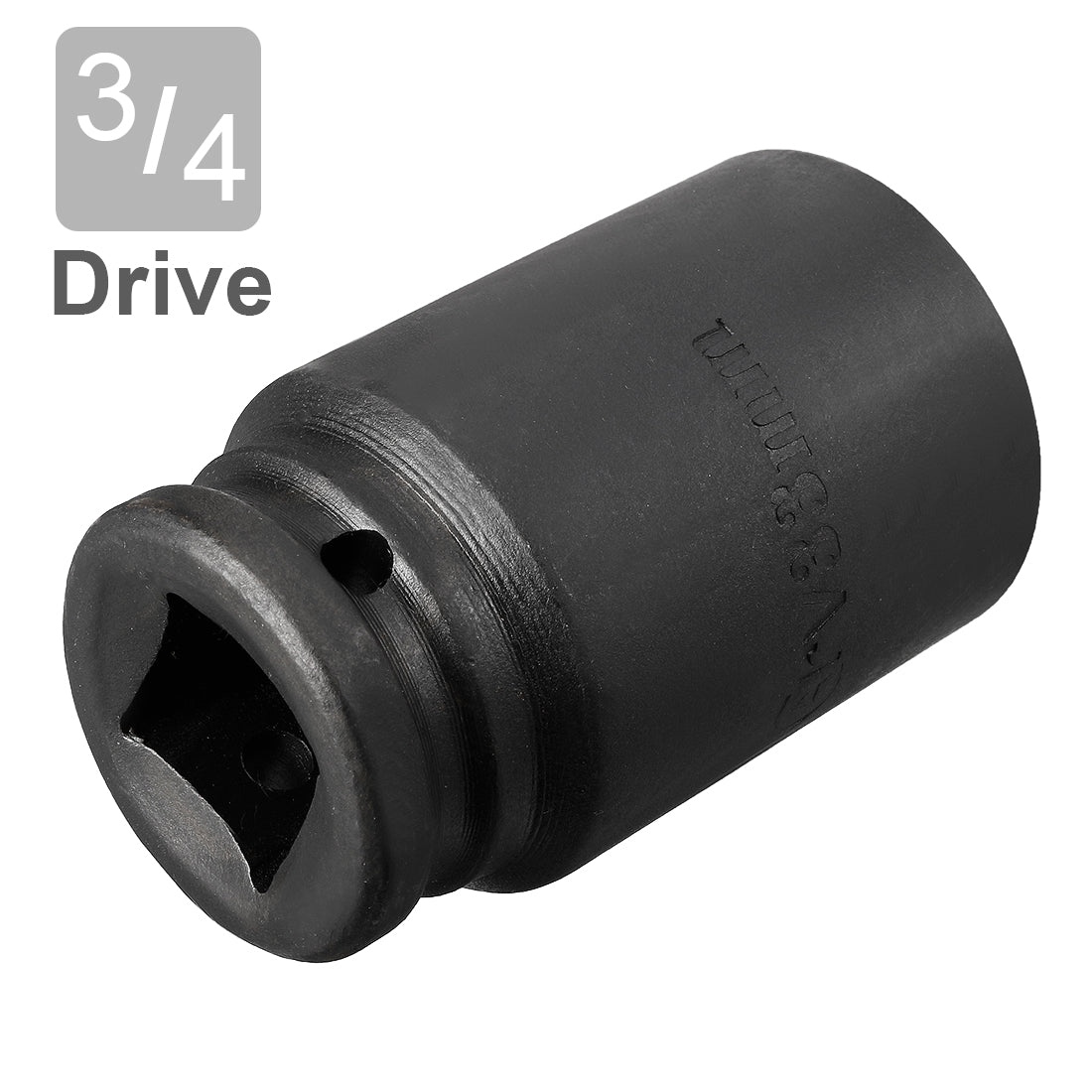 Harfington Drive Deep Impact Socket, 6-Point, Cr-V, Metric
