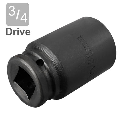 Harfington Drive Deep Impact Socket, 6-Point, Cr-V, Metric