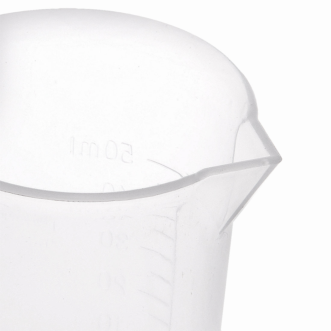 Harfington 14pcs Measuring Cup Labs PP Graduated Beakers 50ml