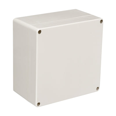 Harfington 160*160*90mm Electronic ABS Plastic DIY Junction Box Enclosure Case Gray