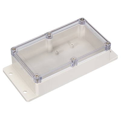 Harfington 158*90*46mm Electronic ABS Plastic DIY Junction Box Enclosure Case w Clear cover