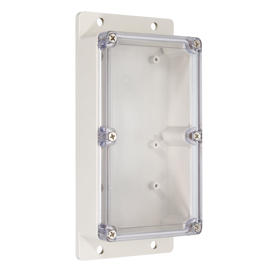 Harfington 158*90*46mm Electronic ABS Plastic DIY Junction Box Enclosure Case w Clear cover