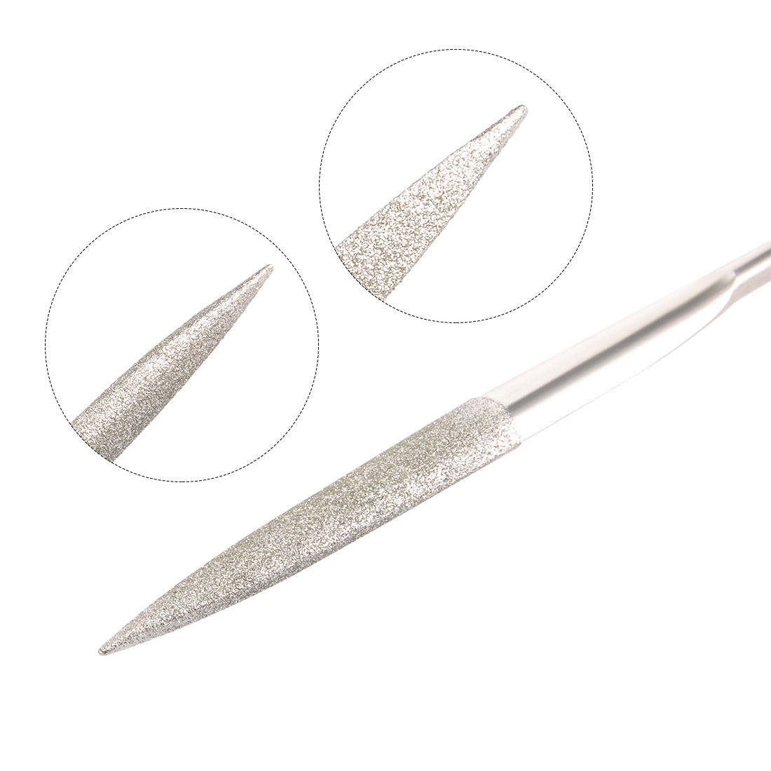 Harfington Half Round Diamond Needle File