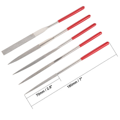 Harfington Diamond Needle Files Set for Metal Glass Stone