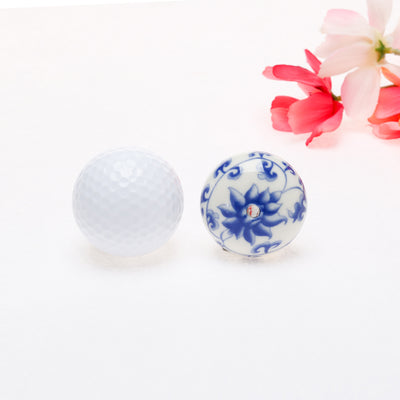 Harfington 6 x Hand Painted Ceramic Door Knobs Cabinet Drawer Wardrobe Cupboard Pull Handles