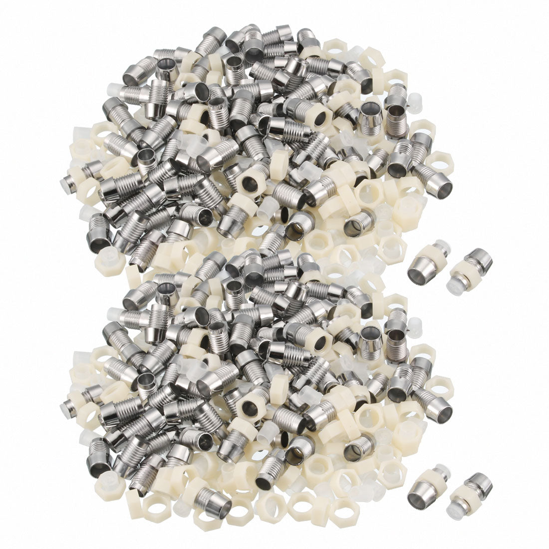 Harfington 190 Stück 5 mm LED-Lampenfassung, Glühbirnenfassung, Kunststoff, verchromt, für Leuchtdiodenbeleuchtung