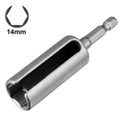 Harfington Nut Driver, Quick-Change Hex Shank Slotted Drill Bit Socket Wrench Tool