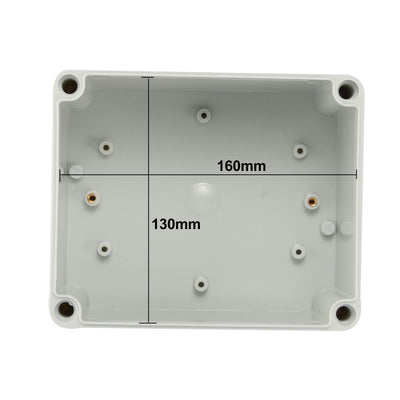 Harfington 170 x 140 x 95mm Electronic Plastic DIY Junction Box Enclosure Case Light Gray