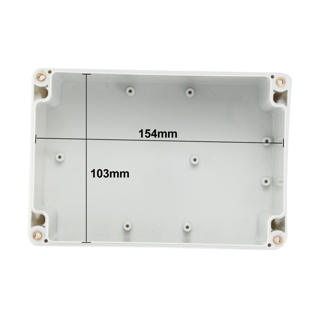 Harfington 160 x 110 x 90mm Electronic Plastic DIY Junction Box Enclosure Case Gray