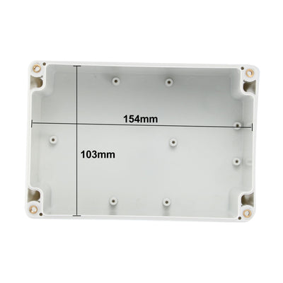 Harfington 160 x 110 x 90mm Electronic Plastic DIY Junction Box Enclosure Case Gray