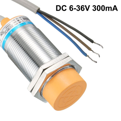 Harfington 15mm Detecting Distance Inductive Proximity Sensor Switch PNP NO DC 6-36V 300mA 3-wire LJ30A3-15-Z/BY
