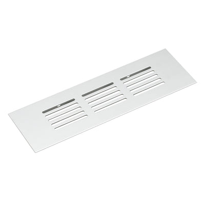 Harfington 150mmx50mm, Ventilation Grille, Aluminum Alloy Air Vent Louvered Grill Cover 4pcs