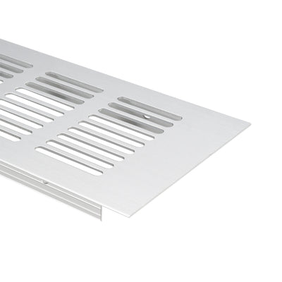 Harfington 150mmx80mm, Ventilation Grille, Aluminum Alloy Air Vent Louvered Grill Cover 2pcs