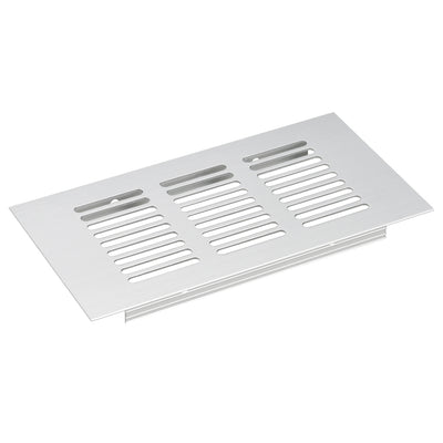 Harfington 150mmx80mm, Ventilation Grille, Aluminum Alloy Air Vent Louvered Grill Cover 2pcs