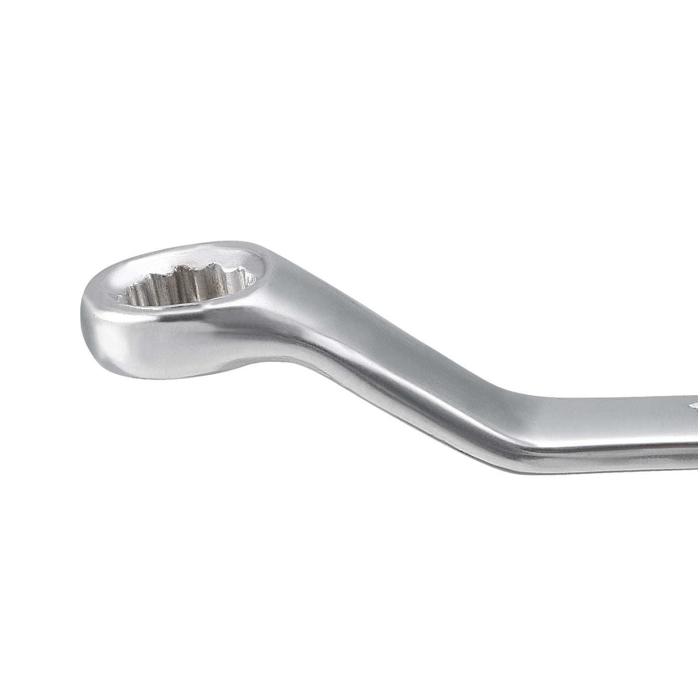 Harfington Metric 12 Point Offset Double Box End Wrench Chrome Plated, Cr-V