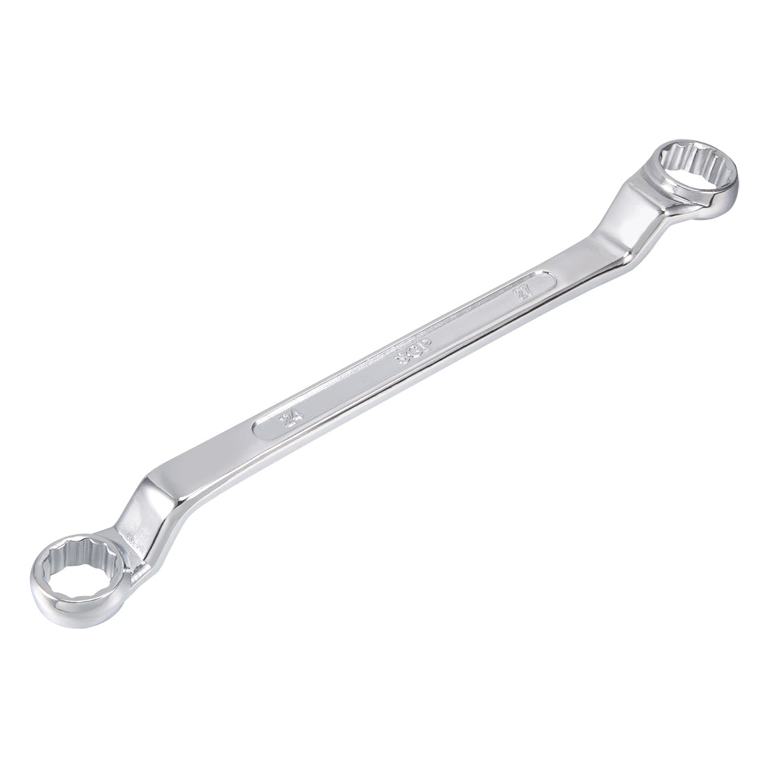 Harfington Metric 12 Point Offset Double Box End Wrench Chrome Plated, Cr-V