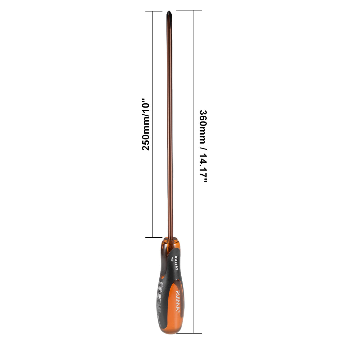 Harfington Phillips Magnetic Screwdriver Round Shaft Comfort Grip