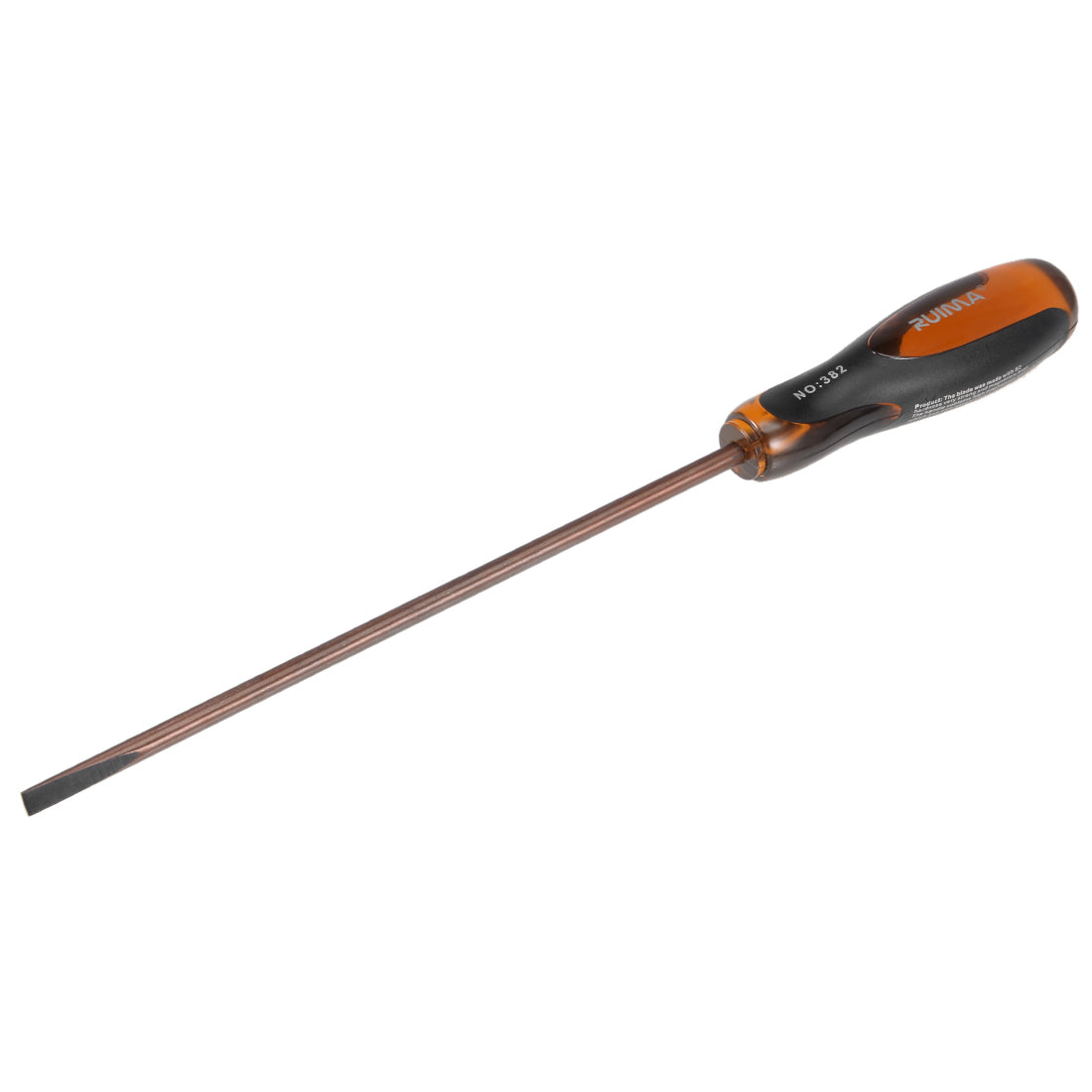 Harfington Slotted Magnetic Screwdriver Round Shaft Comfort Grip