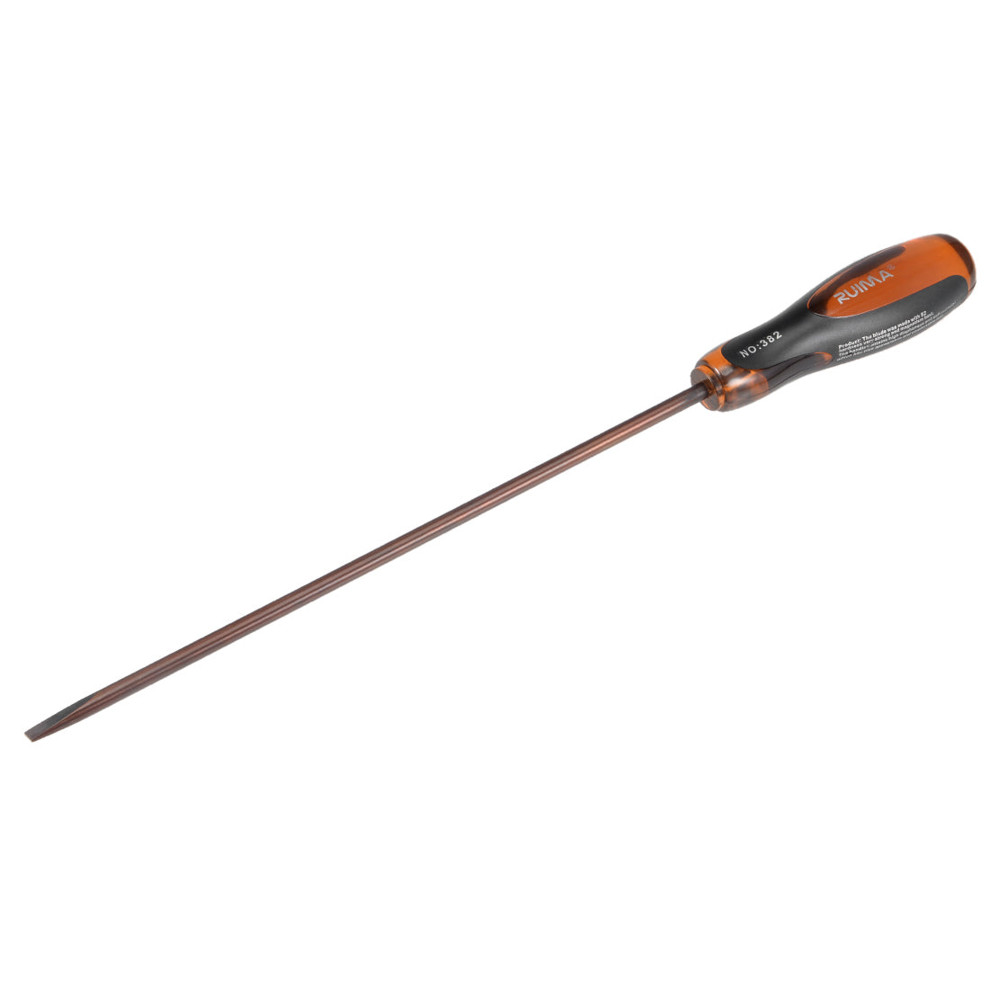 Harfington Slotted Magnetic Screwdriver Round Shaft Comfort Grip