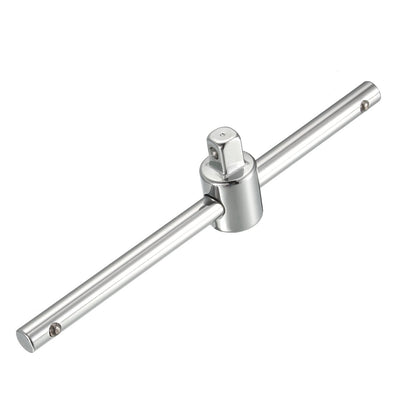 Harfington 1/4 Inch Drive Sliding Wrench Breaker Bar Adjustable T-Handle Socket Hand Tool