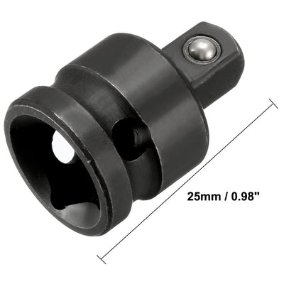 Harfington Impact Socket Reducer for Ratchet Wrenches, Female to Male, Cr-Mo