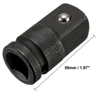 Harfington Impact Socket Reducer for Ratchet Wrenches, Female to Male, Cr-Mo