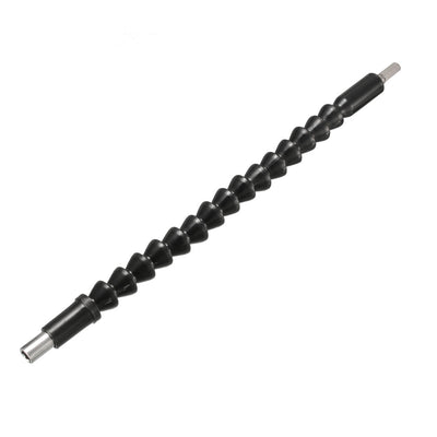 Harfington 1/4-inch Drive Flexible Extension Bar Magnetic Socket Flex Drill Adaptor