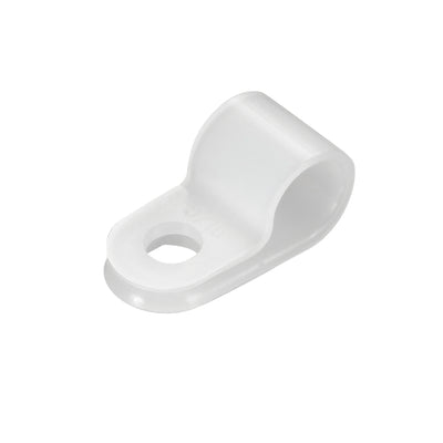 Harfington Nylon R-type Cable Clamp Organizer Cord Clips for Wire Management