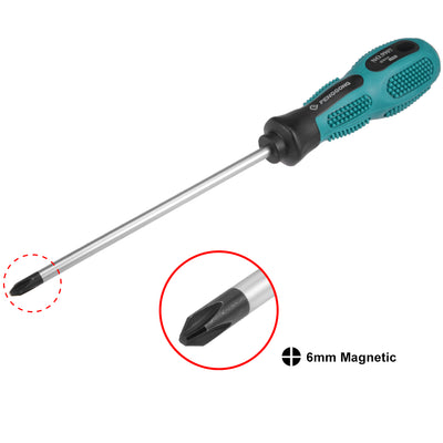 Harfington Phillips Screwdriver Round Shaft Non Slip Comfortable Handle