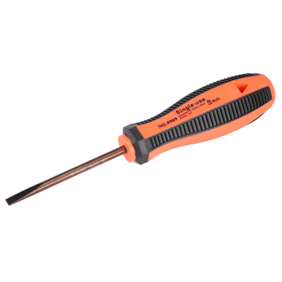Harfington Slotted Magnetic Screwdriver Round Shaft Comfort Non Slip Grip