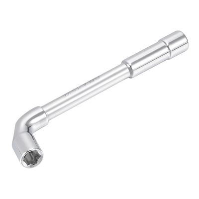 Harfington Metric L Shaped Angled Hex Socket Wrench Chrome Plated, Cr-V