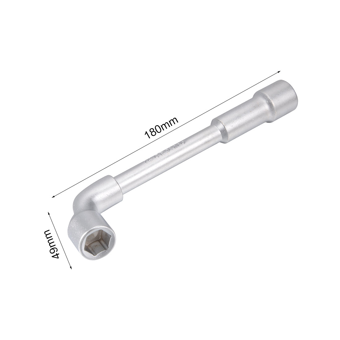 Harfington Metric L Shaped Angled Hex Socket Wrench Matt Finish, Cr-V