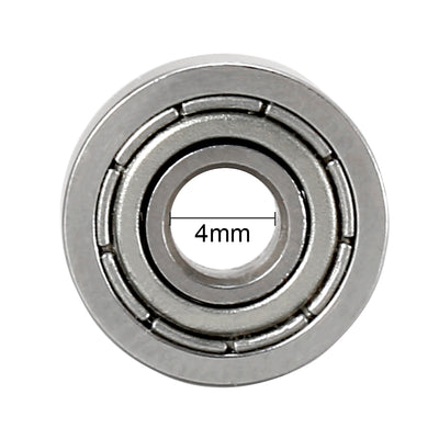 Harfington Uxcell Deep Groove Ball Bearings Metric Double Shielded Chrome Steel P0 Z1 Bearing