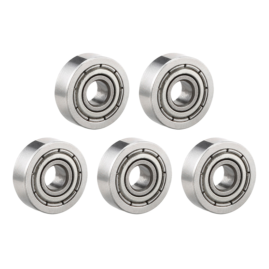 uxcell Uxcell Deep Groove Ball Bearings Metric Double Shielded Chrome Steel P0 Z1 Bearing