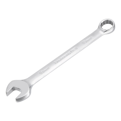 Harfington Metric 13mm 12-Point Box Open End Combination Wrench Chrome Finish, Cr-V
