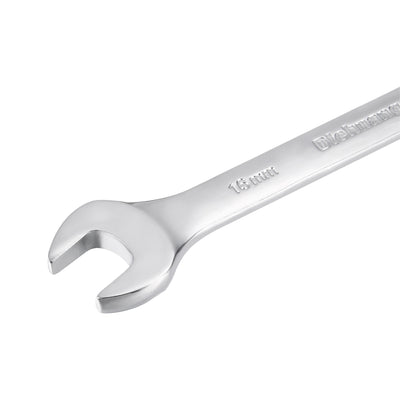 Harfington Metric 12-Point Box Open End Combination Wrench Electrophoresis Coating, Cr-V