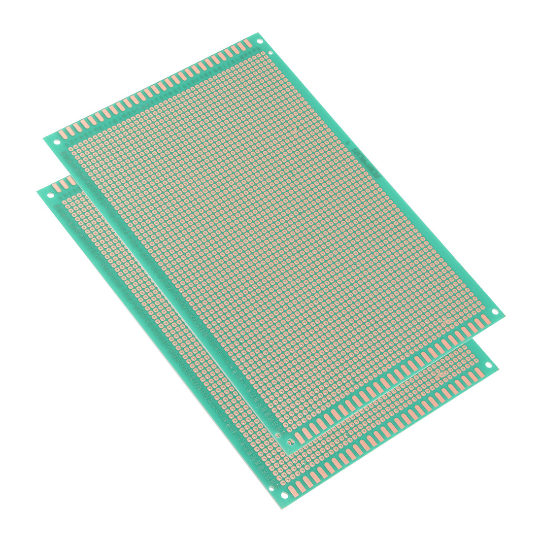 Harfington 12x18cm Single Sided Universal Printed Circuit Board for DIY Soldering Green Thickness 1.5mm 2pcs