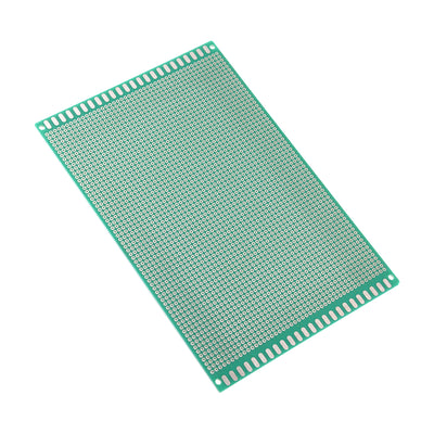 Harfington 12x18cm Single Sided Universal Printed Circuit Board for DIY Soldering Green Thickness 1.6mm 1pcs