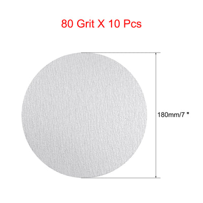 Harfington Aluminum Oxide Dry Hook and Loop Sands Discs Flocking Sandpapers