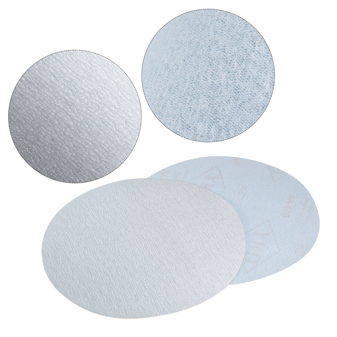 Harfington Aluminum Oxide Dry Hook and Loop Sands Discs Flocking Sandpapers