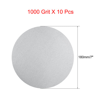 Harfington Aluminum Oxide Dry Hook and Loop Sands Discs Flocking Sandpapers