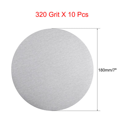 Harfington Aluminum Oxide Dry Hook and Loop Sands Discs Flocking Sandpapers