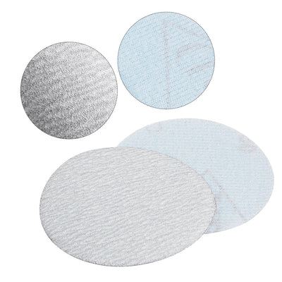 Harfington Aluminum Oxide Dry Hook and Loop Sander Discs Flocking Sandpapers