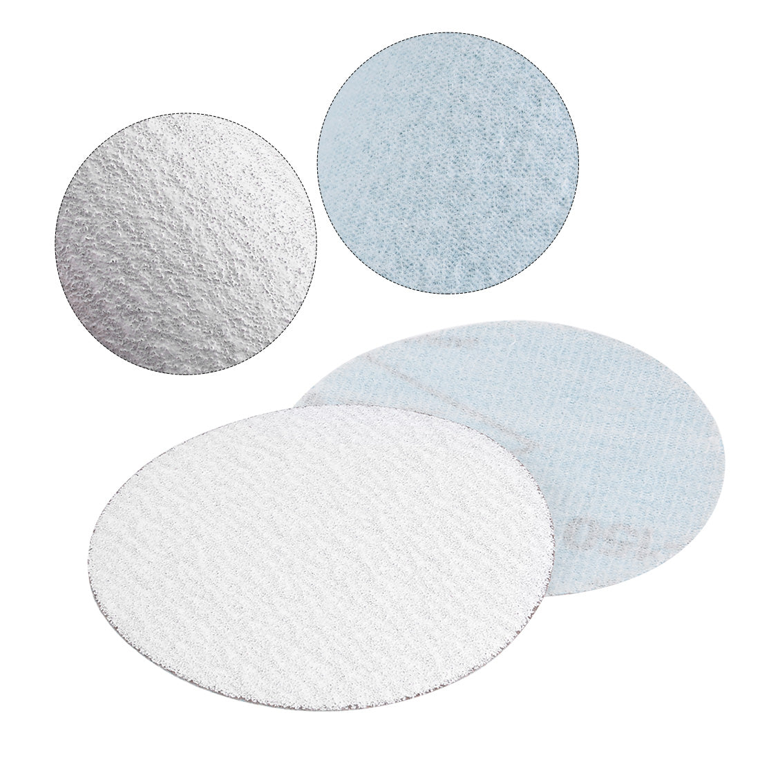 Harfington Aluminum Oxide Dry Hook and Loop Sand Discs Flocking Sandpapers