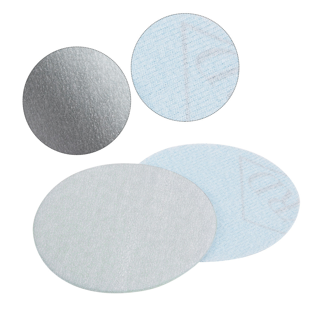 Harfington Aluminum Oxide Dry Hook and Loop Sand Discs Flocking Sandpapers