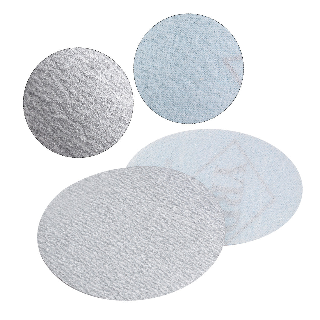 Harfington Aluminum Oxide Dry Hook and Loop Sand Discs Flocking Sandpapers