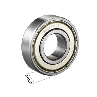 Harfington Deep Groove Ball Bearings Single Shielded Chrome Steel