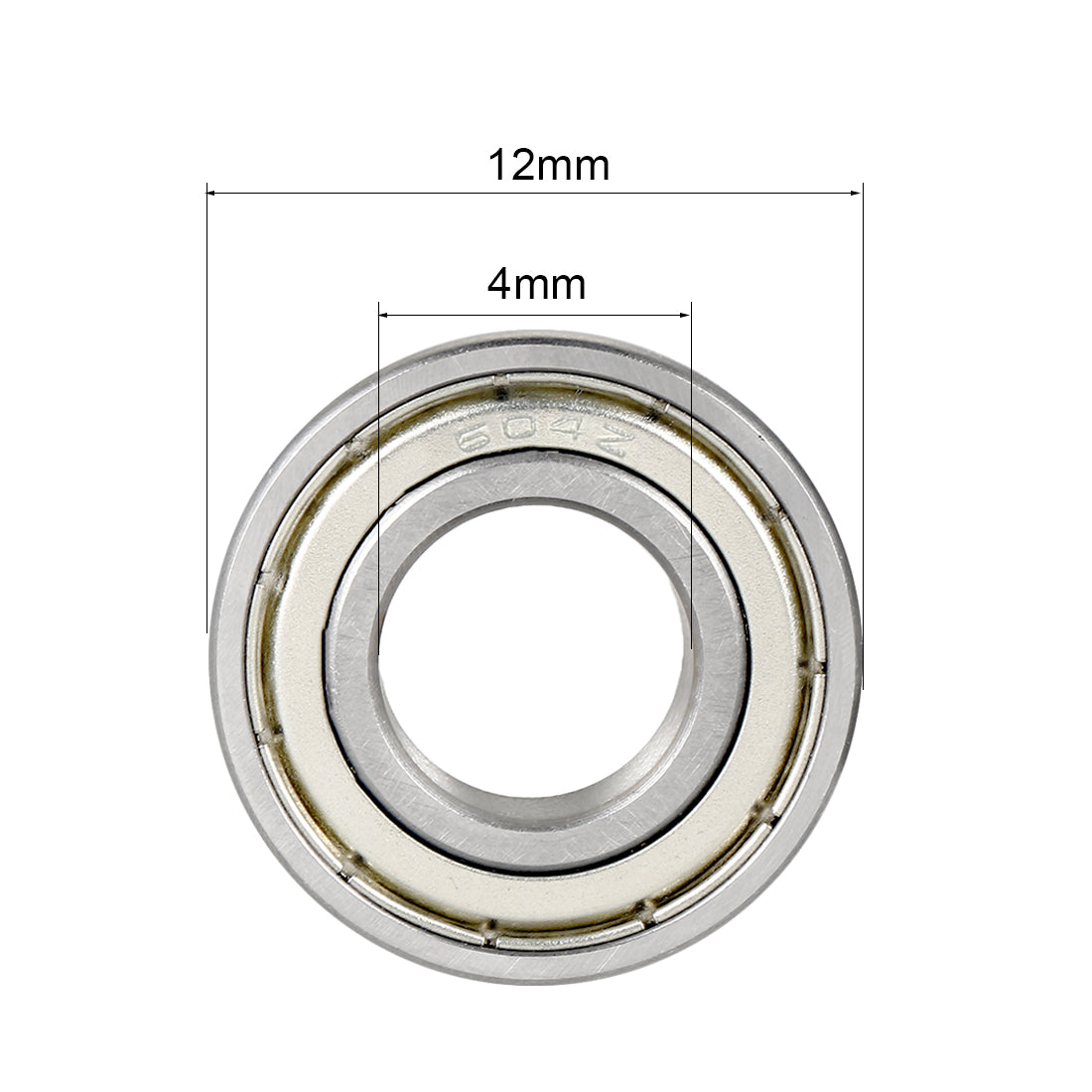 Harfington Deep Groove Ball Bearings Single Shielded Chrome Steel