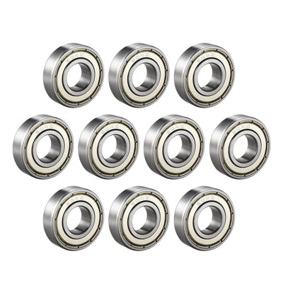 Harfington Deep Groove Ball Bearings Single Shielded Chrome Steel