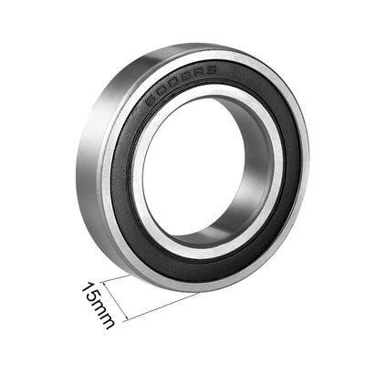 Harfington Deep Groove Ball Bearings Single Sealed Chrome Steel